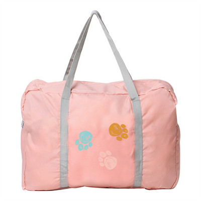 Moteriškos Kelionės Aksesuarai Krepšiai Rankinės Bagažo krepšys Didelės talpos sulankstomas laikymo maišelis Footprints Series vandeniui atsparus dundukų paketas