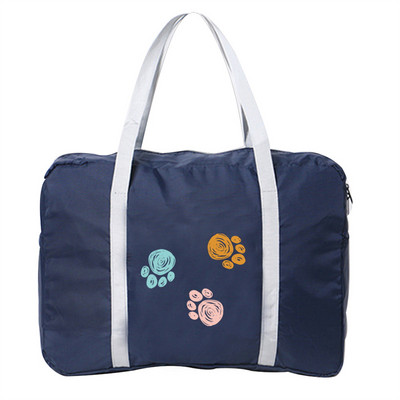 Moteriškos Kelionės Aksesuarai Krepšiai Rankinės Bagažo krepšys Didelės talpos sulankstomas laikymo maišelis Footprints Series vandeniui atsparus dundukų paketas