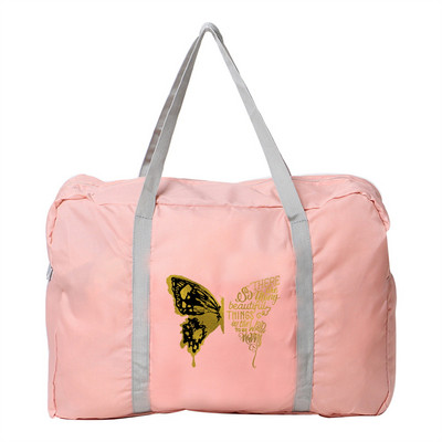 Moterų lauko kempingas Nešiojami krepšiai Kelioninis krepšys Organizatorius Rankinė Drugelis Spausdinti Priedai Krepšys Sulankstomas užtrauktuku Bagažo krepšiai2023