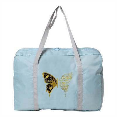 Moterų lauko kempingas Nešiojami krepšiai Kelioninis krepšys Organizatorius Rankinė Drugelis Spausdinti Priedai Krepšys Sulankstomas užtrauktuku Bagažo krepšiai2023