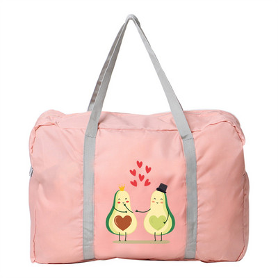 Mada Unisex Kelionių Organizatorius Rankinė Mergaitė Lauko Stovyklavietė Užtrauktukas Priedai Krepšiai Avokadų spausdinimo serija Sulankstomas bagažo krepšys