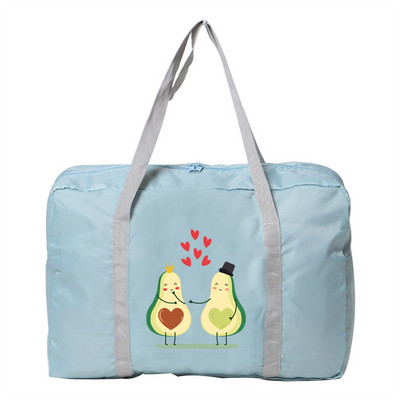 Mada Unisex Kelionių Organizatorius Rankinė Mergaitė Lauko Stovyklavietė Užtrauktukas Priedai Krepšiai Avokadų spausdinimo serija Sulankstomas bagažo krepšys