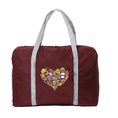 Aksesuarai Krepšys Tvarkykla Lauko Kelionių Bagažo saugykla Rankinė Mada Moterų nešiojamasis krepšys Maisto spauda Nešiojami krepšiai Sulankstomas užtrauktukas