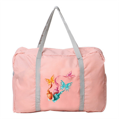 Utazótáska Női Szabadtéri Kemping Kézitáska Csomagtáskák Pillangónyomat Kiegészítők Táska Összecsukható Cipzáras Rendező hordtáskák2023