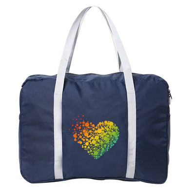 Organizator za putnu torbu Ženska modna ručna torba za kampiranje na otvorenom Sklopivi patentni zatvarač Toaletne potrepštine Torbe za pohranu prtljage Torba s ljubavnim printom