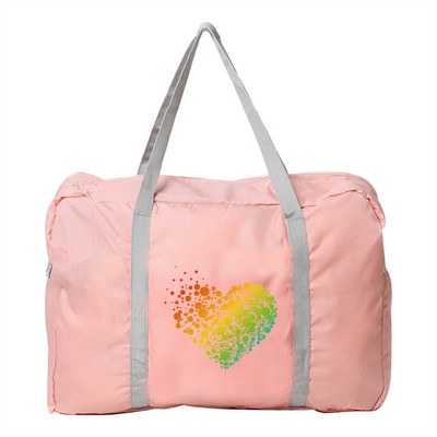 Organizator za putnu torbu Ženska modna ručna torba za kampiranje na otvorenom Sklopivi patentni zatvarač Toaletne potrepštine Torbe za pohranu prtljage Torba s ljubavnim printom