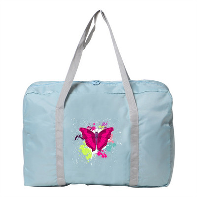 Moterų Kelioninis Krepšys Lauko Organizatorius Rankinė Butterfly Print Bagažo krepšiai Sulankstomas užtrauktukas Priedai Krepšys Laikymas Nešiojami krepšiai2023