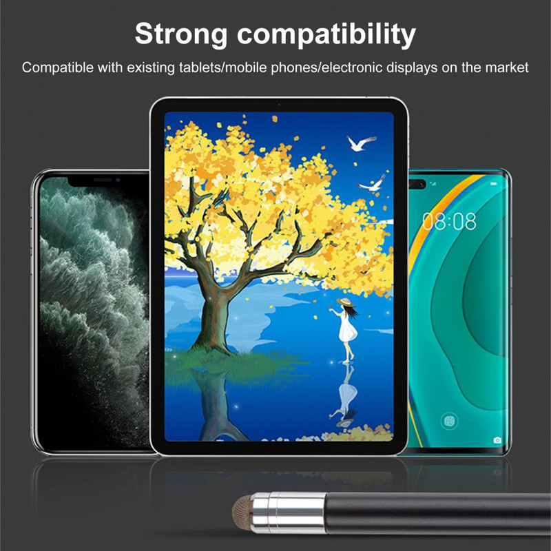 Стилус Химикалки с прибираща се учителска показалка Метални универсални стилуси Химикалки за сензорен екран с лазери Ученически пособия за класната стая