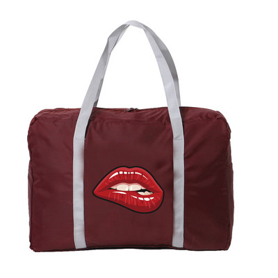 Kelioninis krepšys Sulankstomas aksesuarai Krepšiai Moteriški Lauko Stovyklavimo Bagažo tvarkyklė Drėgmei atspari Duffle Pack Mouth Print Laukinė rankinė