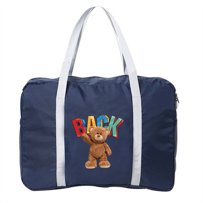 Mada Unisex lauko stovyklavimas Kelionių organizatorius Priedai Krepšiai Bear Print Series Bagažo krepšys Tualeto reikmenys Sulankstoma rankinė su užtrauktuku