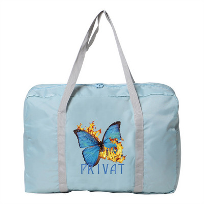 Kelioninis krepšys Moteriška rankinė Lauko stovyklavimo organizatorius Priedai Krepšiai Užtrauktukas Sulankstomas bagažo krepšiai Drugelis Spausdinti Nešioti ant Krepšiai