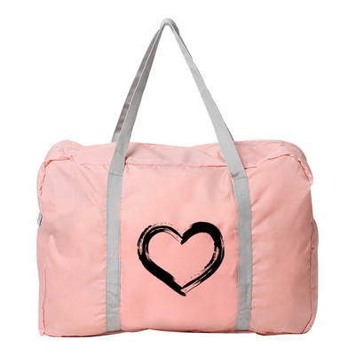 Kelioninis krepšys Mada Unisex Lauko kempingo rankinė Sulankstomas užtrauktukas Meilės spaudos organizatorius Moteriški tualeto reikmenys Laikymas Aksesuarai Krepšiai