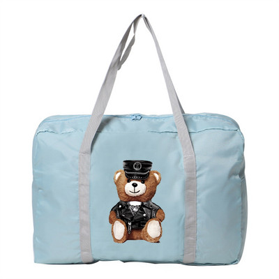 Fashion Unisex Outdoor Camping Handbag Τσάντα αποσκευών με πτυσσόμενο φερμουάρ για κορίτσι Ταξιδιωτικές καθημερινές ανάγκες Αξεσουάρ Organizer Τσάντες