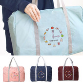 Kelioninis krepšys Moterų Lauko Stovyklavimo Rankinės Bagažo krepšiai Sulankstomi užtrauktuku Priedai Krepšys Maisto spaudinių serija Organizatorius nešiojamieji krepšiai