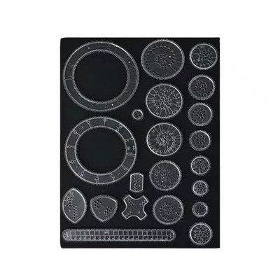 22db/tétel Virággörbe Gyerekművészeti Festmény Sablon Vonalzó Szabadstílusú Rajzjátékok Tanulási Oktatás Ajándékok Iskolai Írószerek