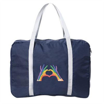 Rankinė Moteriška Mada Lauke Stovyklavietė Kelioninis Krepšys Meilė Spauda Užtrauktukas Bagažo krepšiai Sulankstomi tualeto reikmenys Organizatorius Aksesuarai Krepšys