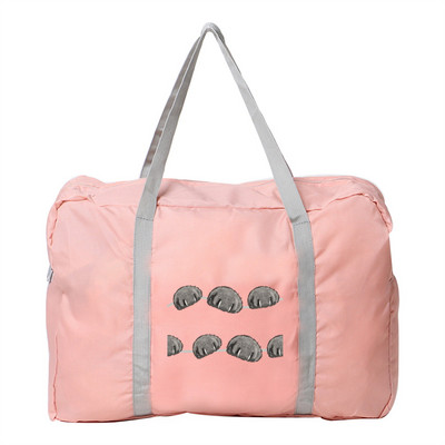 Moteriškas bagažo krepšys Rankinė Nešiojama Sulankstoma krepšys Lauko Kelionių Organizatorius Pėdsakai Spausdinti Priedai Krepšiai Duffle Pack