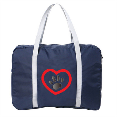 Unisex Kelionių Aksesuarai Krepšiai Bagažo krepšys Didelės talpos sulankstomas laikymo maišelis Pėdsakai Spausdinti Rankinė Vandeniui atsparus Duffle Pack