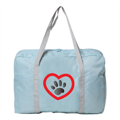 Unisex Kelionių Aksesuarai Krepšiai Bagažo krepšys Didelės talpos sulankstomas laikymo maišelis Pėdsakai Spausdinti Rankinė Vandeniui atsparus Duffle Pack