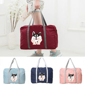 Rankinės 2022 m. Naujas Moteriškas kelioninis krepšys tualeto reikmenų laikymo maišelis Nešiojami sulankstomi priedai Šunų spausdinimo vandeniui atsparūs krepšiai