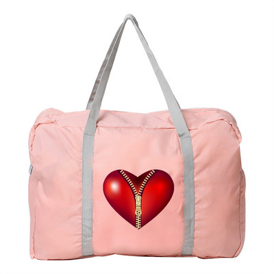 Rankinės Bagažo tvarkyklės Moterų mada Lauke Stovyklavietė Kelioninis Krepšys Meilė Spaudos Krepšys Sulankstomas užtrauktukas Tualeto reikmenų laikymo krepšiai