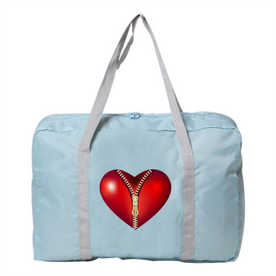 Rankinės Bagažo tvarkyklės Moterų mada Lauke Stovyklavietė Kelioninis Krepšys Meilė Spaudos Krepšys Sulankstomas užtrauktukas Tualeto reikmenų laikymo krepšiai