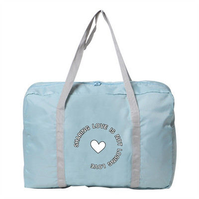 Moterų rankinės Lauko kempingo Kelioninio krepšio organizatorius Didelės talpos maisto spausdinimas Bagažo priedai Krepšiai Sulankstomas užtrauktuku krepšys