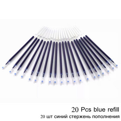 8 vnt / rinkinys Raudona Mėlyna Juodas Rašalas Gel Pens 0,5mm Neutralus rašiklis Paprastas rašiklis, skirtas studentams mokyklos biuro reikmenims Raštinės reikmenys