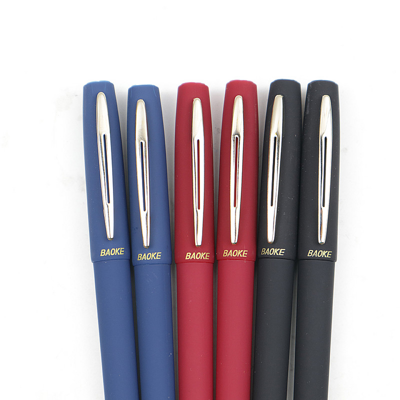 12 buc. Peniul rulant cu cerneală cu gel de reîncărcare linie medie 1,0 0,7 0,5 Material de papetărie pentru birou, negru, albastru, roșu, cerneală