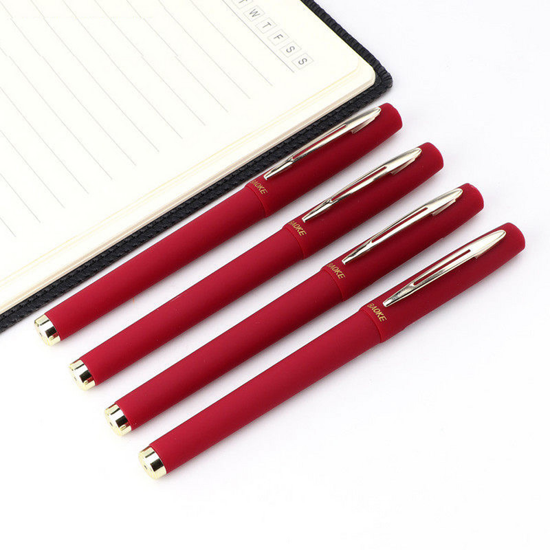 12 buc. Peniul rulant cu cerneală cu gel de reîncărcare linie medie 1,0 0,7 0,5 Material de papetărie pentru birou, negru, albastru, roșu, cerneală