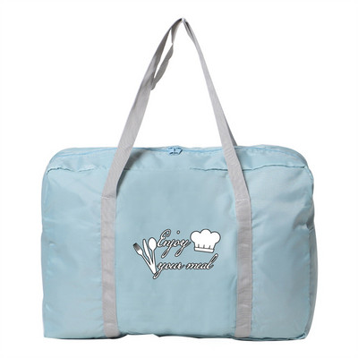 Γυναικείες τσάντες ταξιδιού Camping Outdoor Organizer Τσάντα χειρός Πτυσσόμενο με φερμουάρ Αξεσουάρ Τσάντες Μόδα Τσάντα αποσκευών Food Print Carry on Bag