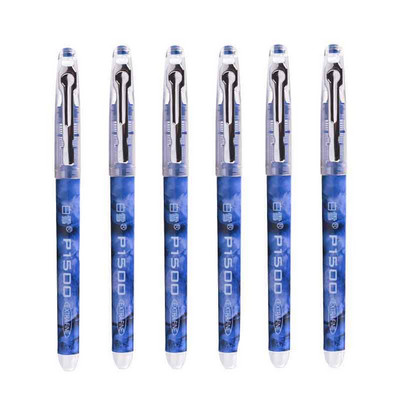 6/7 kom/set 0,5 mm roler olovka crna/crvena/plava boja tinte Ravna tekuća roler gel olovka za školski uredski pribor Kawaii