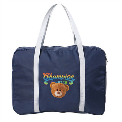 Unisex Outdoor Camping Handbag για κορίτσι Είδη περιποίησης ταξιδιού Μεγάλης χωρητικότητας Αξεσουάρ Organizer Τσάντες Πτυσσόμενη τσάντα αποσκευών με φερμουάρ