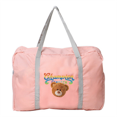 Unisex Outdoor Camping Handbag για κορίτσι Είδη περιποίησης ταξιδιού Μεγάλης χωρητικότητας Αξεσουάρ Organizer Τσάντες Πτυσσόμενη τσάντα αποσκευών με φερμουάρ