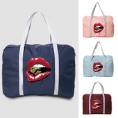 Unisex Kokkupandavad reisitarvikud Kotid Käekott Naiste Välispagas Rõivad Korraldaja Suu Muster Meeste Veekindel kott