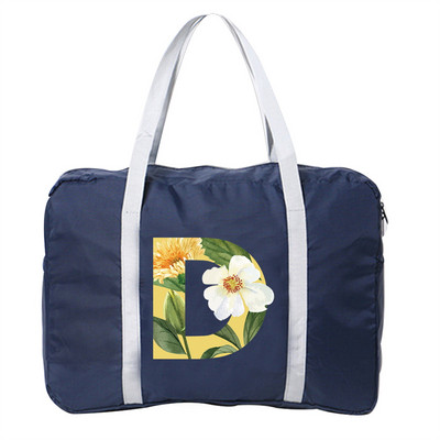 Najlonska sklopiva prtljaga Putne torbe Torba velikog kapaciteta Floral Letter Series Unisex vodootporne ručne torbe Putne torbe Dropshipping