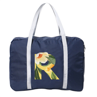 Najlonska sklopiva prtljaga Putne torbe Torba velikog kapaciteta Floral Letter Series Unisex vodootporne ručne torbe Putne torbe Dropshipping