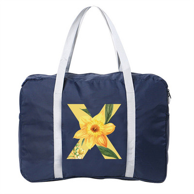 Najlonska sklopiva prtljaga Putne torbe Torba velikog kapaciteta Floral Letter Series Unisex vodootporne ručne torbe Putne torbe Dropshipping