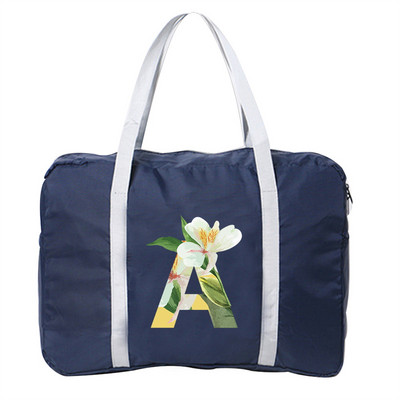 Najlonska sklopiva prtljaga Putne torbe Torba velikog kapaciteta Floral Letter Series Unisex vodootporne ručne torbe Putne torbe Dropshipping