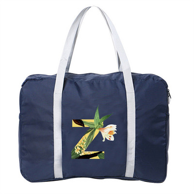 Najlonska sklopiva prtljaga Putne torbe Torba velikog kapaciteta Floral Letter Series Unisex vodootporne ručne torbe Putne torbe Dropshipping