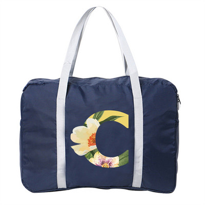 Najlonska sklopiva prtljaga Putne torbe Torba velikog kapaciteta Floral Letter Series Unisex vodootporne ručne torbe Putne torbe Dropshipping