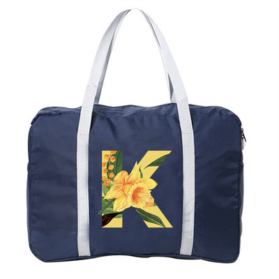 Najlonska sklopiva prtljaga Putne torbe Torba velikog kapaciteta Floral Letter Series Unisex vodootporne ručne torbe Putne torbe Dropshipping