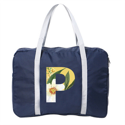 Najlonska sklopiva prtljaga Putne torbe Torba velikog kapaciteta Floral Letter Series Unisex vodootporne ručne torbe Putne torbe Dropshipping