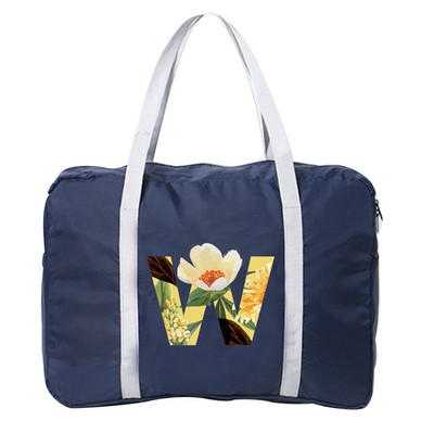 Najlonska sklopiva prtljaga Putne torbe Torba velikog kapaciteta Floral Letter Series Unisex vodootporne ručne torbe Putne torbe Dropshipping