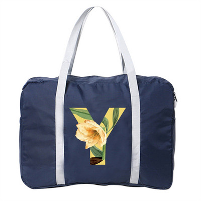 Najlonska sklopiva prtljaga Putne torbe Torba velikog kapaciteta Floral Letter Series Unisex vodootporne ručne torbe Putne torbe Dropshipping