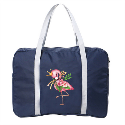 Pagasi reisikott Nailonist kokkupandav Unisex suure mahutavusega pakk Flamingo Print Unisex veekindlad käekotid Reisikotid Dropshipping