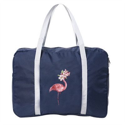 Pagasi reisikott Nailonist kokkupandav Unisex suure mahutavusega pakk Flamingo Print Unisex veekindlad käekotid Reisikotid Dropshipping