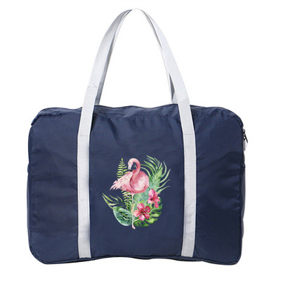 Pagasi reisikott Nailonist kokkupandav Unisex suure mahutavusega pakk Flamingo Print Unisex veekindlad käekotid Reisikotid Dropshipping
