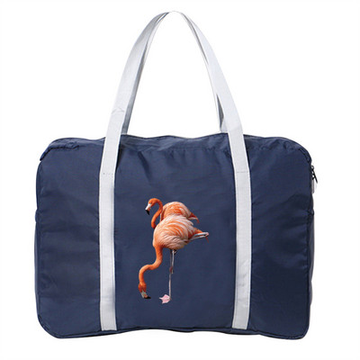 Pagasi reisikott Nailonist kokkupandav Unisex suure mahutavusega pakk Flamingo Print Unisex veekindlad käekotid Reisikotid Dropshipping