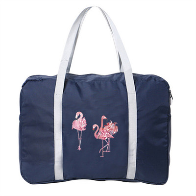 Pagasi reisikott Nailonist kokkupandav Unisex suure mahutavusega pakk Flamingo Print Unisex veekindlad käekotid Reisikotid Dropshipping